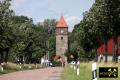 Geschiebebauwerk der Kirchturm Reupzig bei Köthen in Sachsen-Anhalt, (D) 21. Juni 2013.JPG